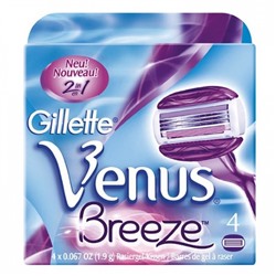 Сменные кассеты Gillette Venus Breeze, 4 шт.